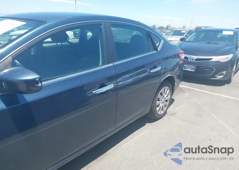 2015 Nissan Sentra Sv из США, поврежденный, VIN 3N1AB7APXFY347033